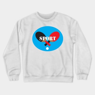 table tennis Crewneck Sweatshirt